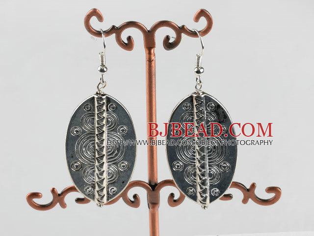 lovely CCB charm  tibet silver earrings