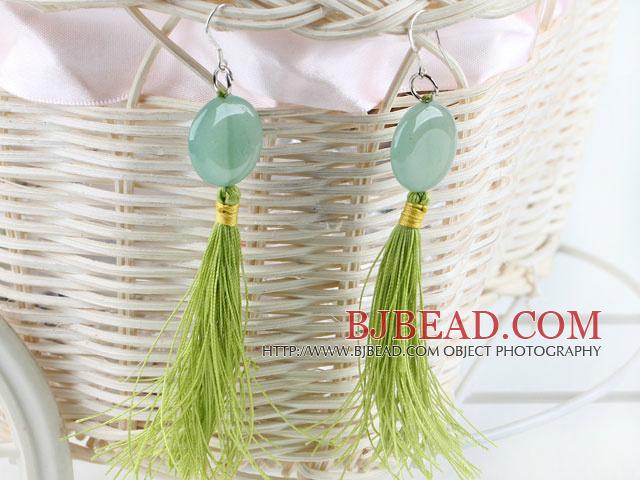 aventurine earring