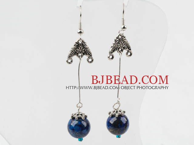 Simple Design Lapis Earrings