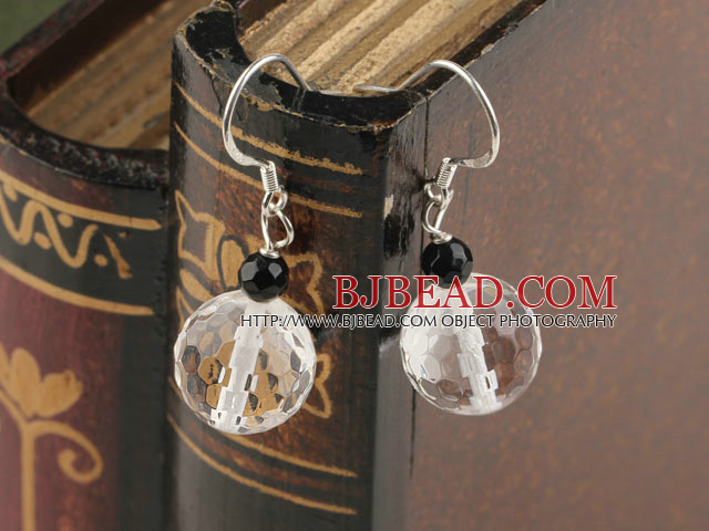 shinning clear crystal earrings