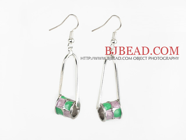 Lovely Style Colored Glaze Earrings