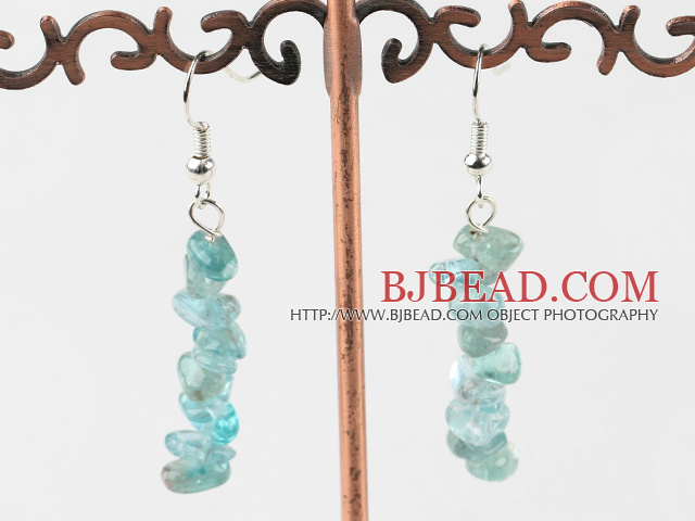 green tourmaline earrings