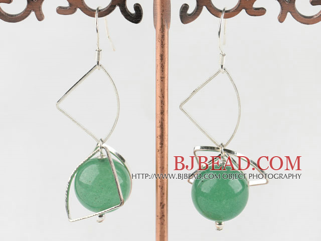 aventurine earrings