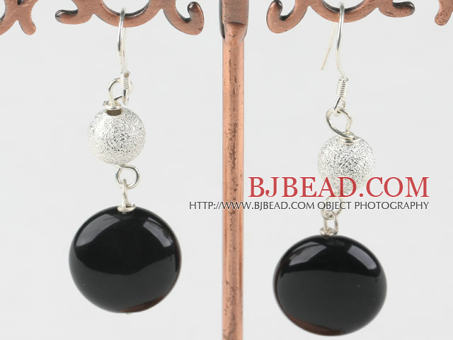 vogue blue agate earrings