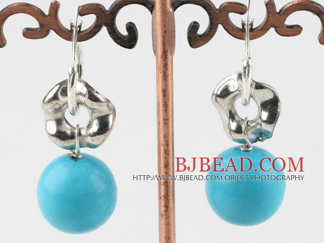 blue turquoise earrings
