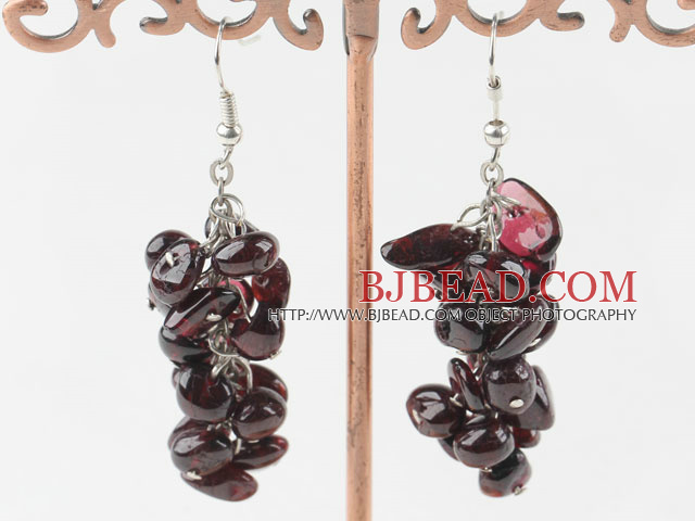 garnet earrings