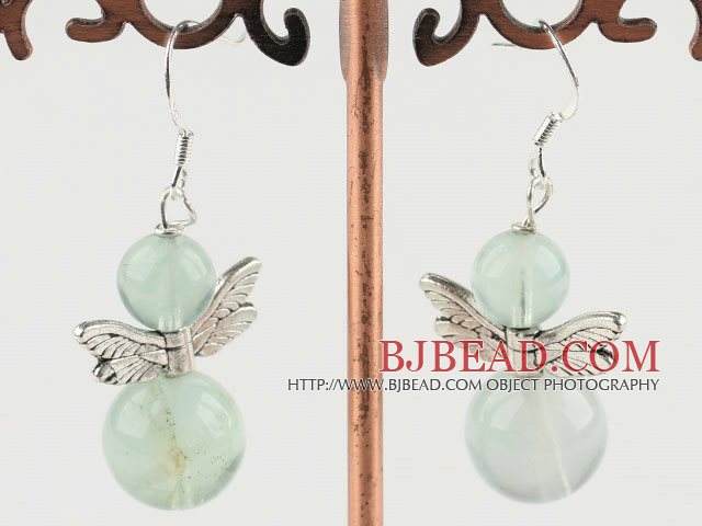 rainbow flourite earrings