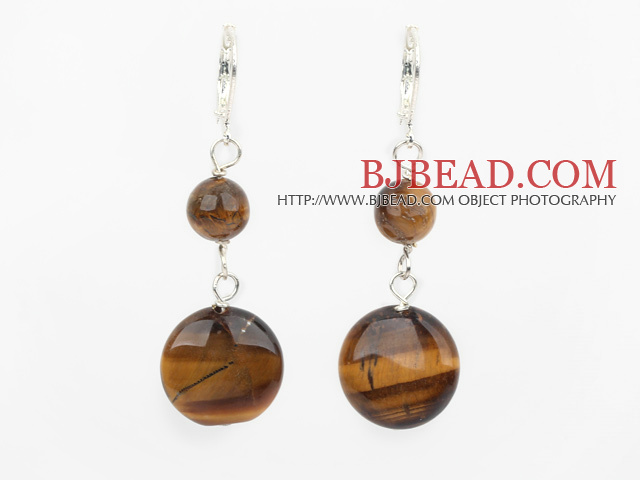 tiger eye earrings