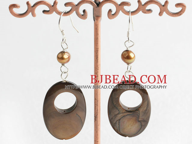 pearl shell earrings