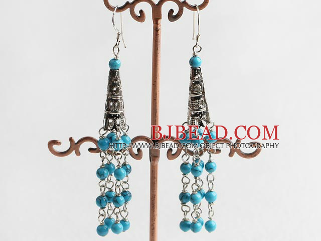 Turquoise earring