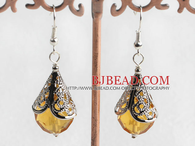 lovely citrine earrings