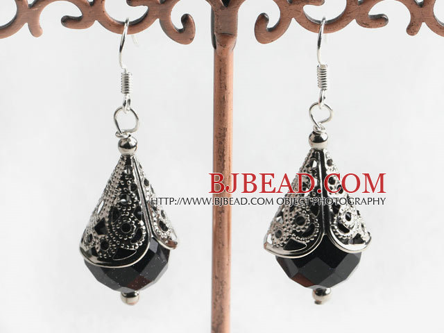 lovely bule sandstone earrings