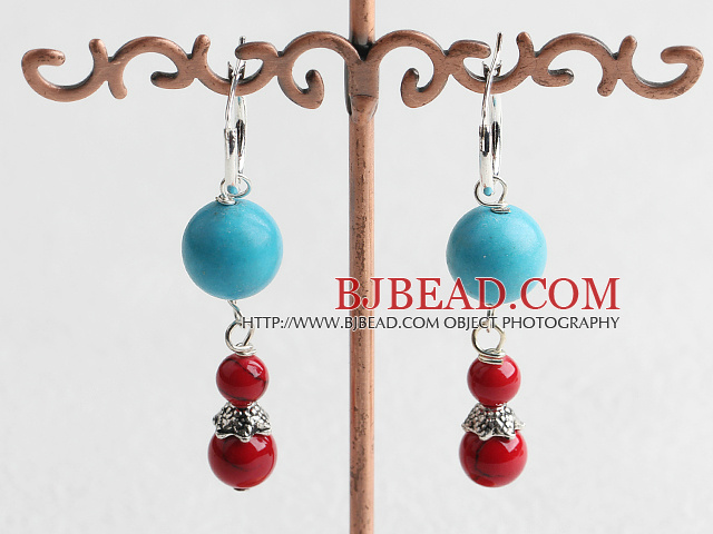 cute turquoise and alaqueca earrings