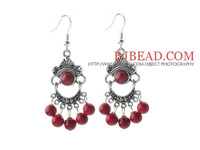 bloodstone earring