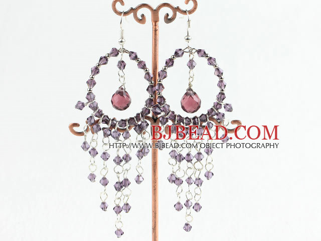 crystal earrings