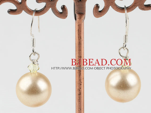 seashell beads earrings