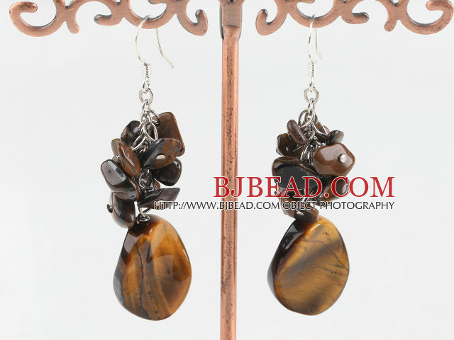 tiger eye earrings