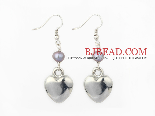 dyed pearl tibet silver earrings