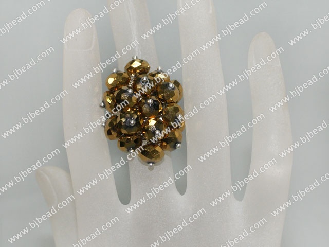 hot crystal ring