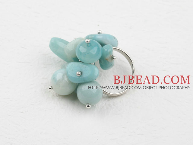 Amazon Stone Adjustable Ring