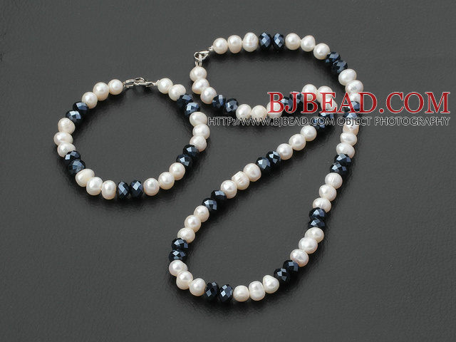 pearl crystal set