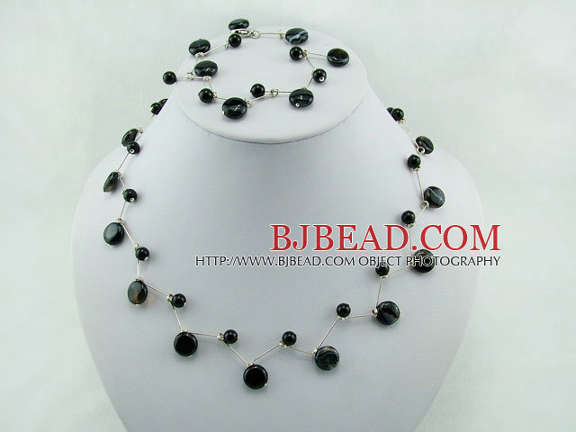 black agate sets