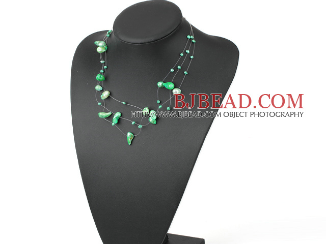 shell pearl necklace