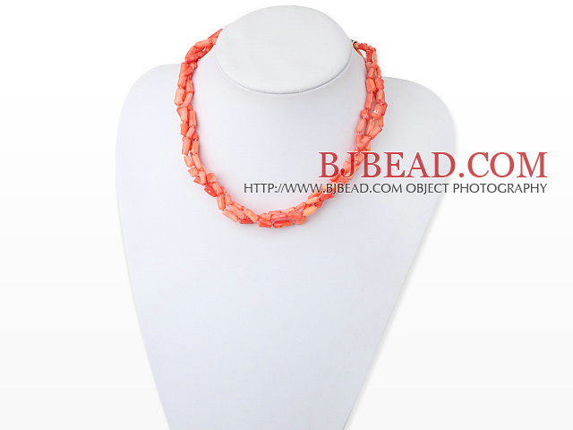 coral necklace