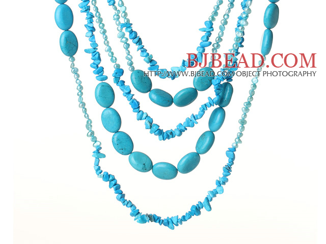 turquoise pearl necklace