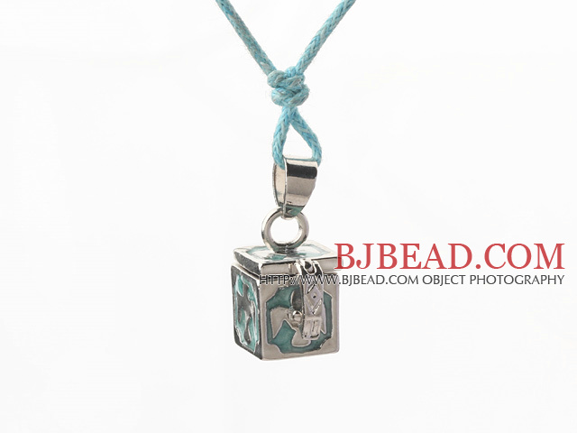 make a wish box necklace with lobster clasp