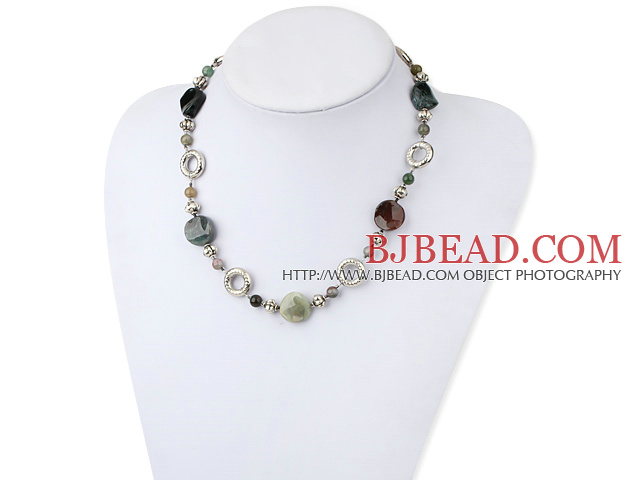 Indian agate necklace