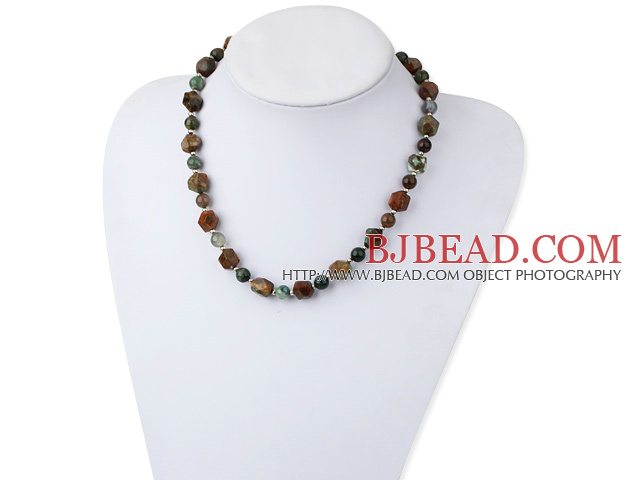 Indian agate necklace