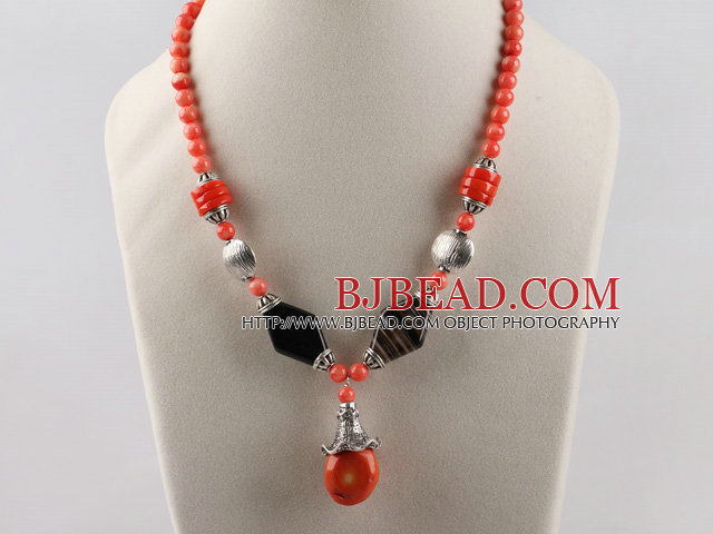 fashion coral necklace