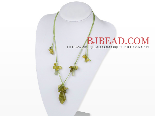 South Korea jade necklace with extendable chain
