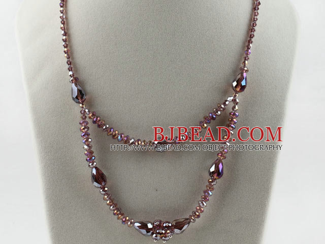 fashion Czech crystal necklace