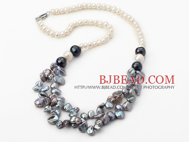 17.5 inches renewable pearl necklace with lobster clasp