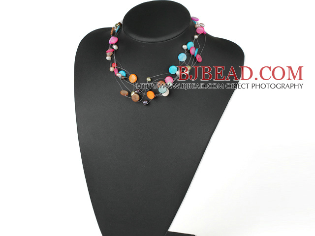 pearl shell necklace - Bjbead.com