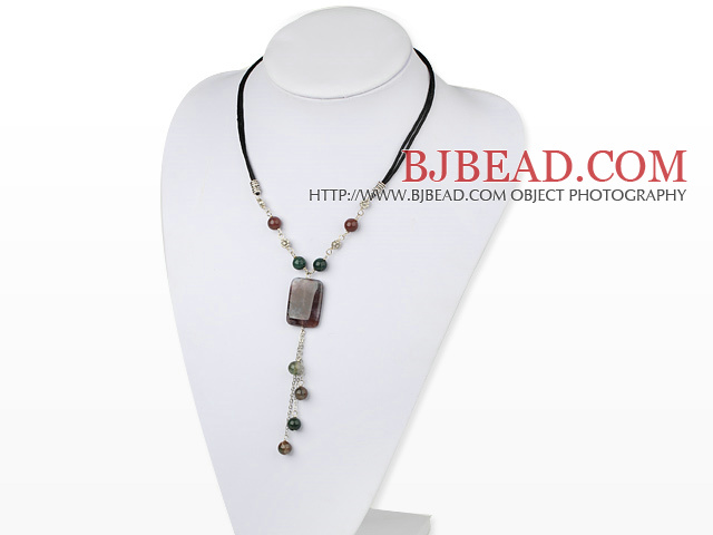 indian agate necklace