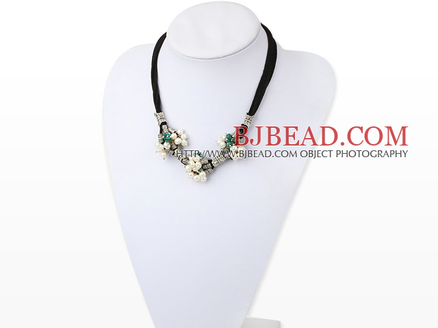 pearl truquoise necklace