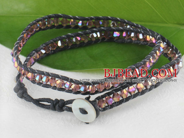 15.0 inches spakle manmade crystal wrap bracelet