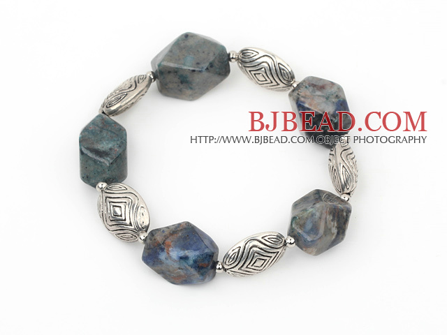 simple sodalite elastic bracelet