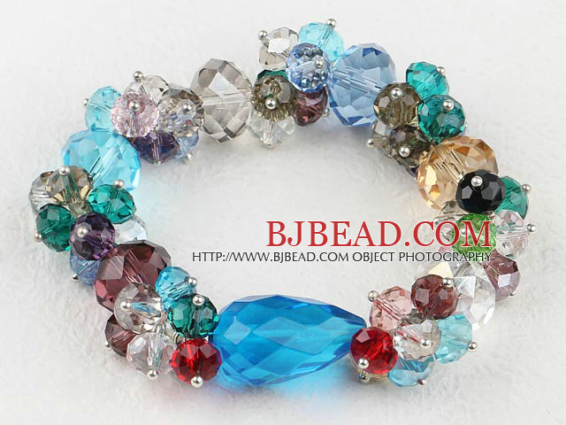 multi-color crystal bracelet