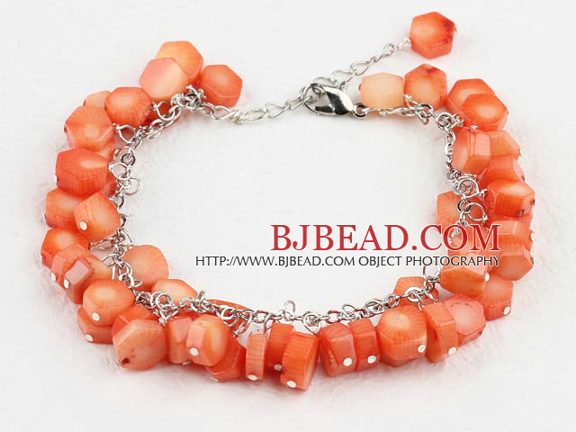 coral bracelet
