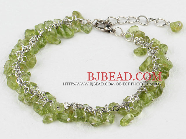 Peridot bracelet