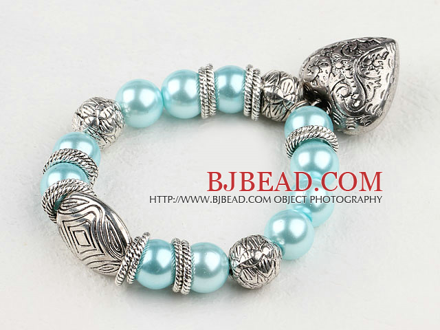 acrylic pearl bracelet