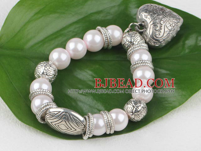 acrylic pearl bracelet