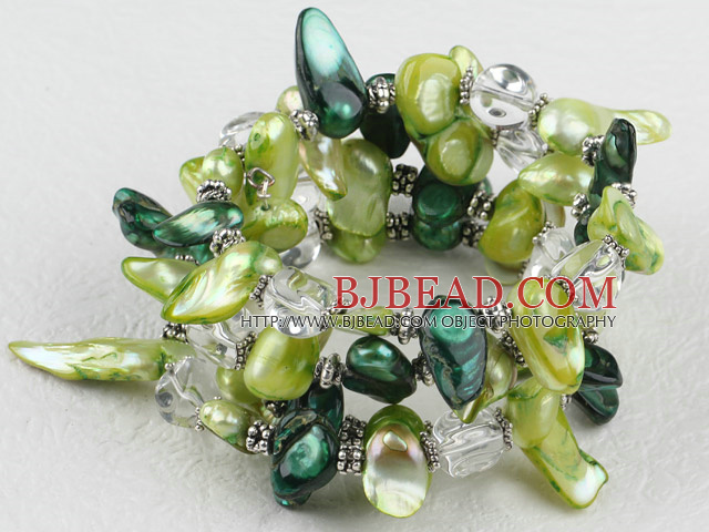pearl crystal bracelet