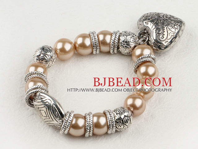 acrylic pearl bracelet