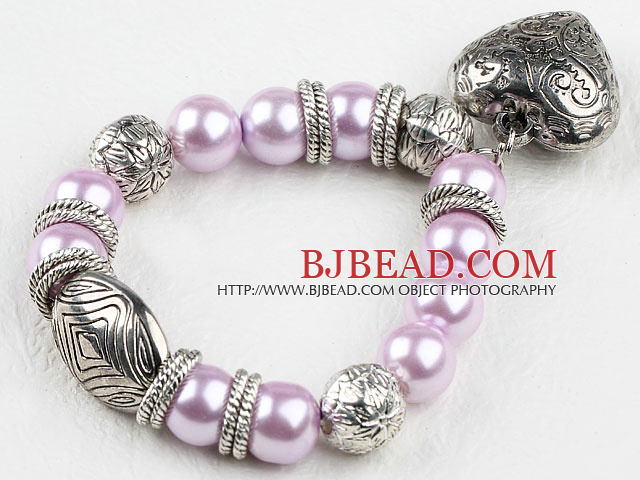 acrylic pearl bracelet