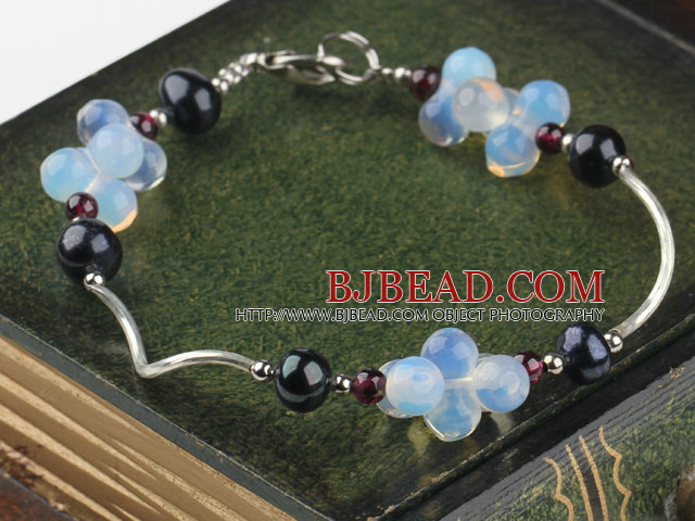 pearl and opal bracelet